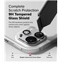 Ringke Protection Caméra iPad Pro 11 / iPad Pro 13 (M4, 2024) Verre Trempé [2 Pack] 9H Dureté Camera Lens Protection Anti-Rayure