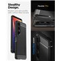 Spigen Rugged Armor Coque Compatible avec Sony Xperia 1 VII [Souple] - Noir Mat
