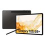 Tablette Samsung Galaxy Tab S8+ SM8450 8GB 128GB SSD Qualcomm Snapdragon 8 Gen 1 8 GB RAM 128 GB Noir Acier 12.4"