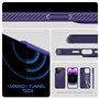 Spigen Coque pour iPhone 14 Pro, Liquid Air, [Surface Antidérapante] 6,1 Pouces - Violet Foncé