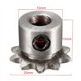 EsportsMJJ 8mm Bore 10 Dents Metal Gear Motor Roller Chain Drive Sprocket