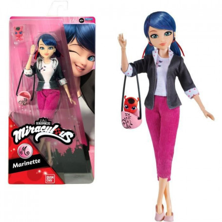 BANDAI Miraculous Ladybug - Poupée mannequin 26 cm : Marinette 32,99 €