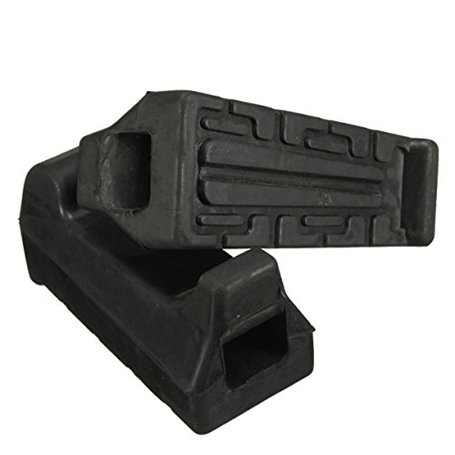 MOMOALA Alamor Une Paire De Repose-Pieds en Caoutchouc Avant pour Yamaha YBR 125 5Vl-F7413-00