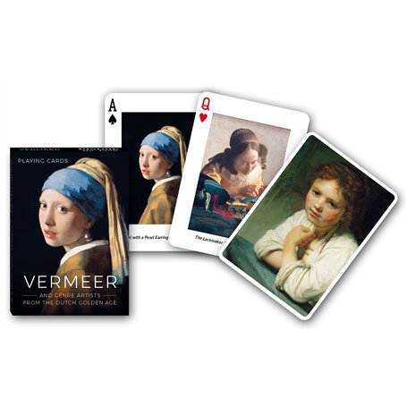 Piatnik - Jeu Unique Vermeer | 1 x 55 Cartes à Jouer