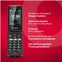 Emporia Joy-LTE Téléphone Portable pour Seniors 4G Volte | Téléphone Portable Pliable sans contrat | Téléphone Portable avec Bou