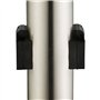 Lampadaire extérieur luminaire sur pied espace extérieur inox senseur prises de courant