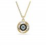 Swarovski Symbolica Pendentif mauvais œil plaqué or pour unisexe
