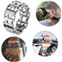 AMMP Portable Hommes en Plein Air Multifonction Outil Bracelet Tournevis Outil Champ Survie Bracelet 3cm Kit d'urgence Vélo Mult