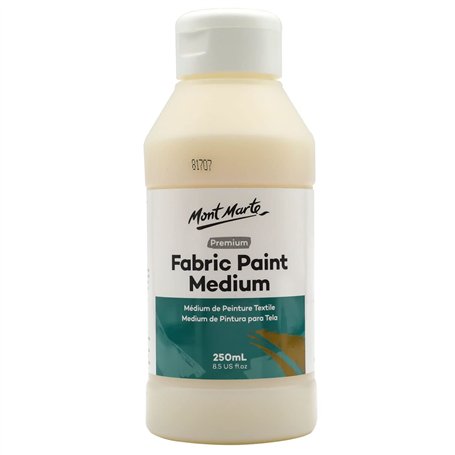 Mont Marte Fabric Paint Medium Premium 250ml(8.5 US fl.oz)