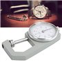 Excellent mètre portable de mesure d'épaisseur de métal Jauge d'épaisseur précise pour mesurer les montres, les bijoux, le cuir,