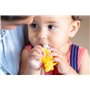Nuby Jouet de Dentition en forme de Banane | 3+mois | Silicone