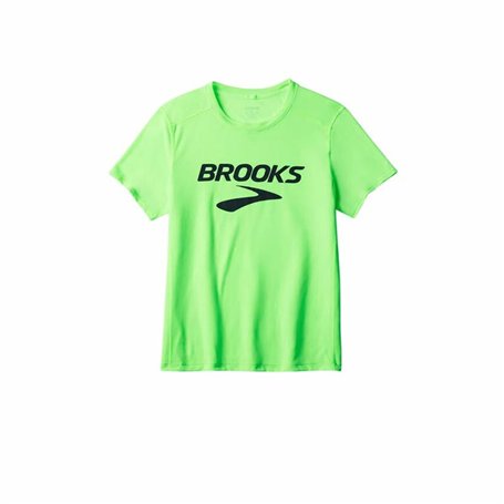 T-shirt à manches courtes homme Brooks Distance Sleeve 3.0 Vert