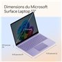 Microsoft Surface Laptop | Copilot+ PC | Ecran Tactile LCD 13”| Snapdragon® X Plus | 16Go RAM | Stockage 512Go | Dernier Modèle