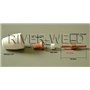 RIVERWELD Kit Consommables Allongés pour Torche Plasma PT-31 JG-40 LG40 Électrode 18205L Buse Allongée 18866L cran Protecteur 18