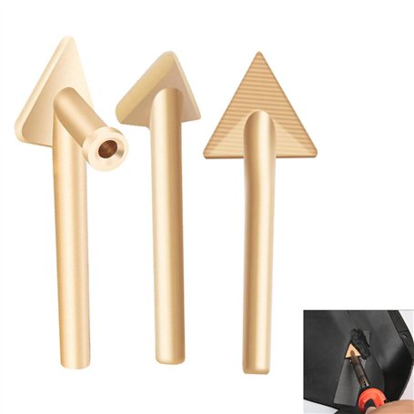 SIXHAOBU 3 pcs Jeu de Pointes de Fer à Souder kit de soudage en plastique Outils de Soudage En Plastique Tête de Soudage agrafeu