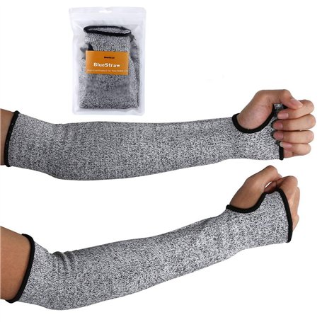 1 paire de manches anti-coupures avec trou pour le pouce- 40