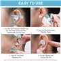 Autocollant Oreille Etanche, 200 PièCes Protections Auriculaires Transparentes Ultrafines pour La Douche, Autocollants Auriculai