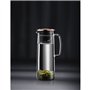 Pichet infuseur en verre - BODUM - Biasca - Couvercle cuivre avec filtre - 1.2 l - Transparent
