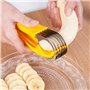 Home Cuisine Outil Éplucheur Éplucheur Éplucheur Salade Salade Salade Acier Inoxydable Banane Coupe Hachoir Coupeur de Fruits Co