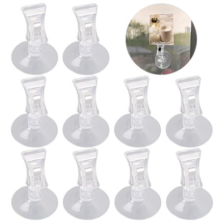 NyxSeat Lot de 10 clips de fixation pour étiquettes de prix de supermarché