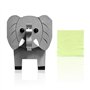 1 support de lunettes 3D en bois en forme d'éléphant - Puzzle en bois - Support de lunettes créatif en forme d'animal - Pour lun