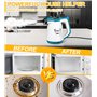 KingSom Nettoyeur Vapeur Portable, Nettoyeur Vapeur à Main Multifonction avec 9 Accessoires pour la Maison, Salle de Bain, Netto