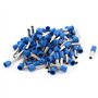 sourcingmap 100pcs 6mm2 Embout de Câble Embout de Câblage Cosse à Sertir électrique Fil Sertissage Borne Connecteur Terminal Iso
