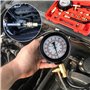 Testeur de pression d'injecteur de carburant avec adaptateur et manomètre 0-140PSI Testeur de pression de pompe à carburant, voi