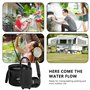 Douche de camping portable, douche de camping portable, 6000 mAh, douche de camping portable, douche de camping avec rechargeabl