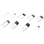 HALJIA 90PCS 10Valeur (1N4007~10A10) Assortiment de diodes de redressement dans boîte transparente