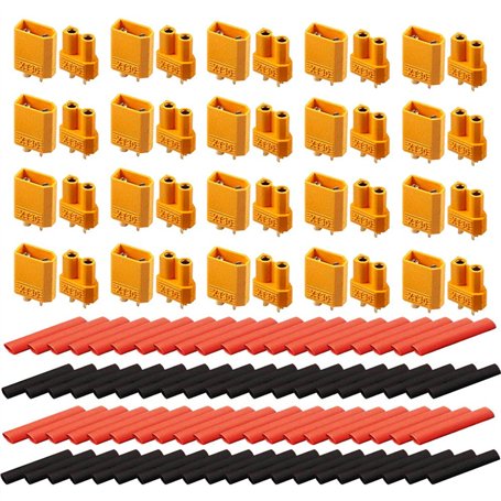 Senven 20 paires de prises mâles XT30 de haute qualité