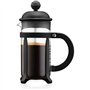 Cafetiere a piston - BODUM - JAVA - Noir - 0.35 L - Acier inoxydable et verre borosilicate