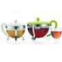 BODUM CHAMBORD Théiere filtre en acrylique 1.3 l Noir