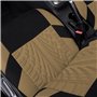 AUTOYOUTH Paire de Housses de siège Avant universelles pour Voiture, Camion, camionnette-Beige