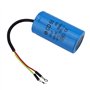 condensateur courant avec fil conducteur 250V CA 150uF 50/60Hz pour compresseur d'air de moteurcondensateur d
