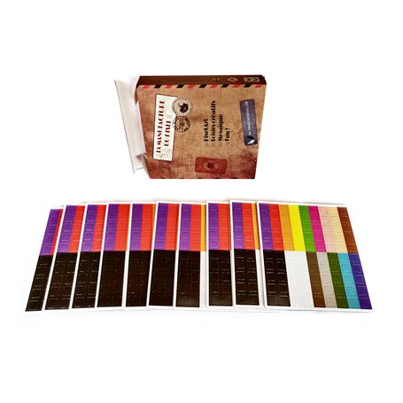 La Manufacture du Pixel - 900 aimants Magnets de 16 Couleurs - Pixel Art