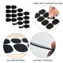 Lot de 32 coussinets d'embouchure en silicone pour saxophone - Accessoire de clarinette - Coussinets d'embout buccal durables - 