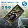 Beeasy Coque pour iPhone X/XS Etanche Antichoc, IP68 Imperméable 360 Intégrale Protection Etui avec Protecteur d'Écran, Waterpro