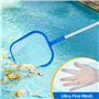 TOSUTO Épuisettes de Surface pour Piscine,160CM Épuisette Piscine Telescopique,Épuisette de Fond de Piscine,Filet de Piscine Mai