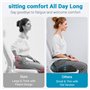BBWELL Coussin Coccyx,Coussin Chaise Bureau Orthopédique en Mousse à Mémoire de Forme,Assise pour Soulager la Douleur Sciatique,