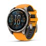 Montre intelligente GARMIN 010-02904-11 Noir Orange Graphite 1