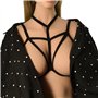 Harnais de Corps pour Femmes,2 PCS Bandage Corset Push Bra Chaud Femme Chic Sexy Lingerie Sexy Réglable Soutien-Gorge sans évide