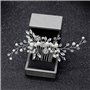 Mariée Peigne Femme Perle Bijoux Bijoux Cheveux Mariée Peigne Mariage Élégant Bijoux de tête