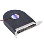 Bewinner Ventilateur pour cartes vidéo de refroidissement Mini système PCI Slot Blower CPU Case DC Ventilateur de refroidissemen