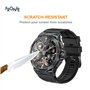 Frgnie Lot de 3 Films de Protection d'écran compatibles avec la Montre Intelligente FEELNEVER 2024 New EF3 1,43" (Lot de 3) en V