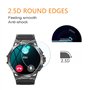 Frgnie Lot de 3 Films de Protection d'écran compatibles avec la Montre Intelligente FEELNEVER 2024 New EF3 1,43" (Lot de 3) en V