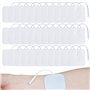 Sporgo Lot de 40 électrodes Tens : 50 x 50 mm Coussinets autocollants de rechange pour appareil Tens pour traitement de la doule