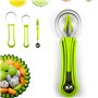 Ensemble d'outils 4 en 1 pour découper des fruits