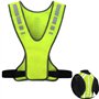 CHAOTEMAI Velo Gilet Fluorescent de Sécurité Gilet Velo Reflechissant Gilet Velo Gilet Réfléchissant Running Veste Réfléchissant