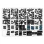 QWORK® 23 Valeurs 300Pcs Assortiment de Condensateurs Électrolytiques Aluminium 10uF à 2200uF 10V-50V, Haute Précision